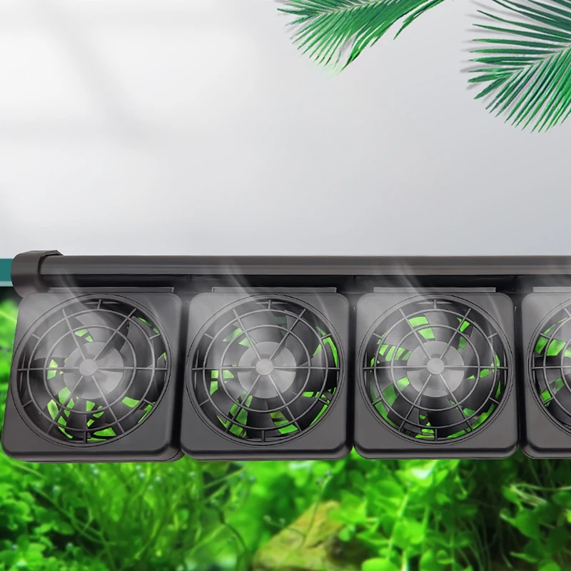Fish Tank Heater - 조절 가능한 풍속 냉각 팬 어항