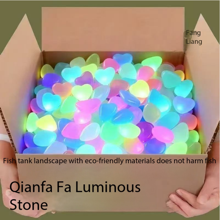 1CM 100개 컬러 거위돌 야광석 정원 어항 풍경 야 - Fish Aquarium Home 리뷰 및 가격
