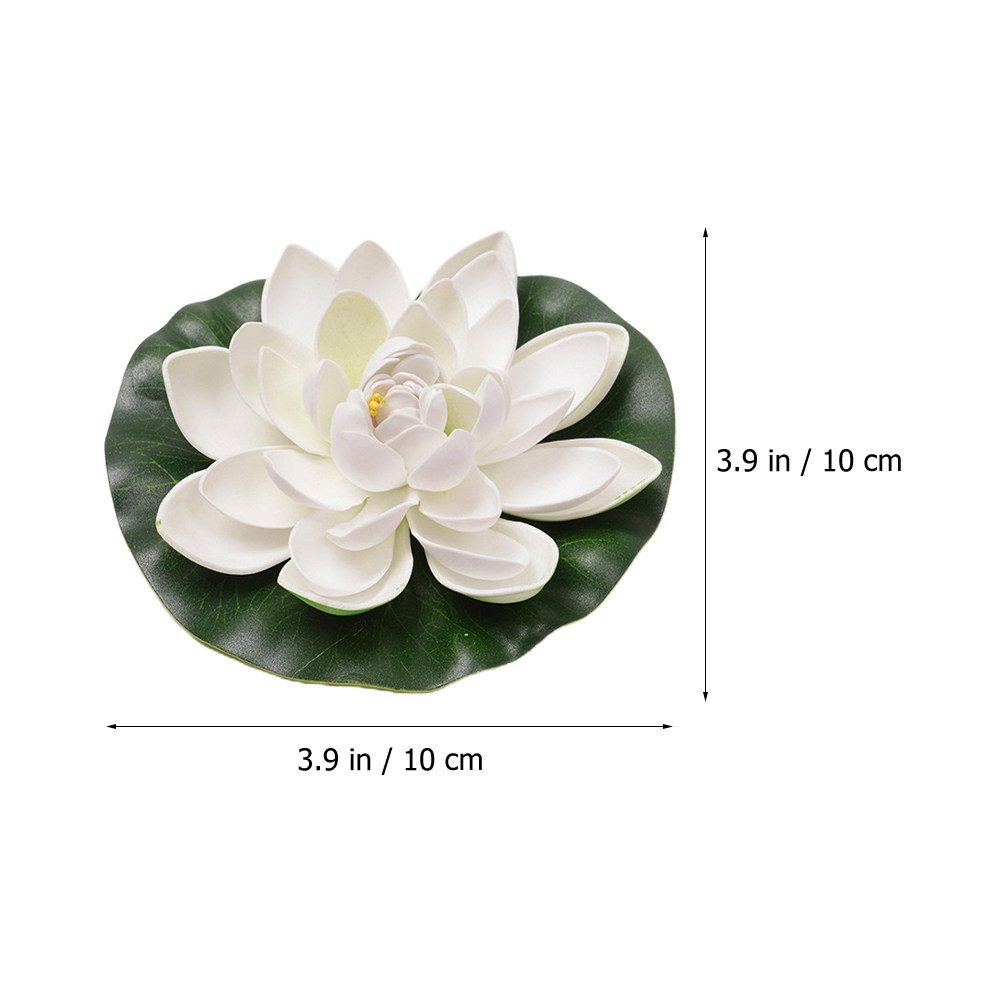 8개입, 조화로 만든 연꽃, 물에 떠다니는 연꽃 잎,  - Aquarium Decor 리뷰 및 가격