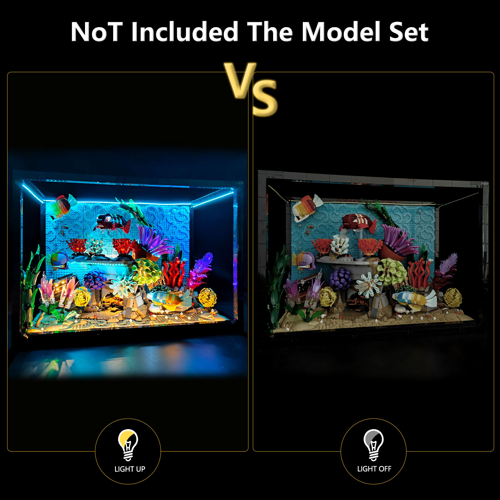 LYBMTWF LED 조명 키트, 레고 10366 열대 - Aquarium Light 리뷰 및 가격
