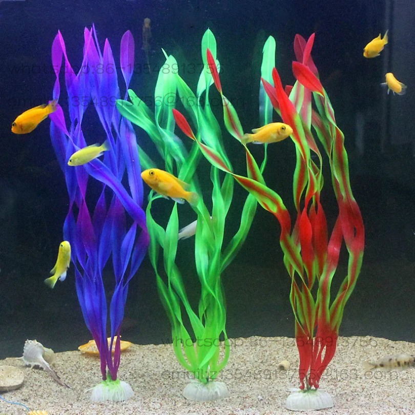 5/10개 플라스틱 수족관 식물 어항 장식 인조 해초  - Aquarium Plants 리뷰 및 가격