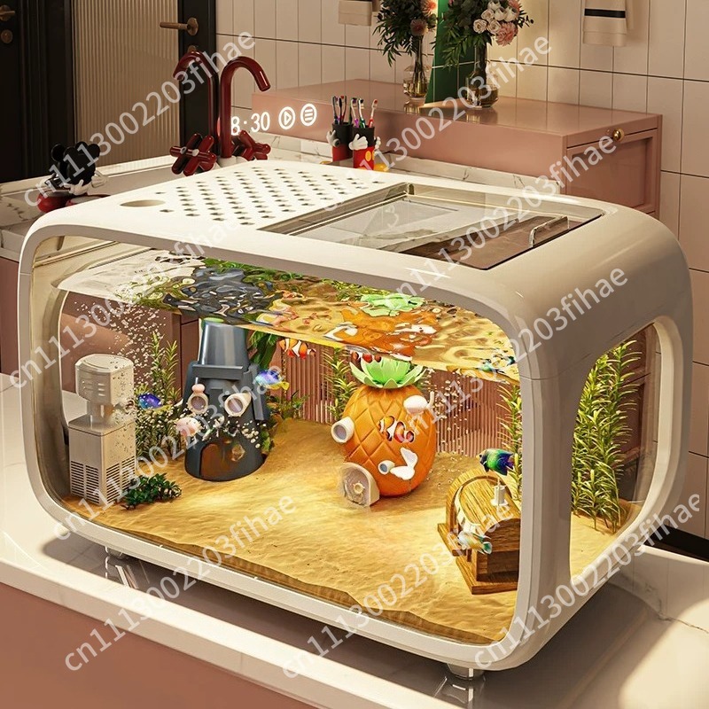 어항 가정용 거실 생태조경 필터산소발생기 풀세트, 소형 - Fish Tank Filter 리뷰 및 가격