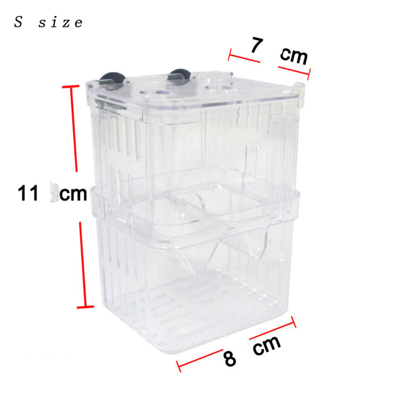 공작어 번식 격리 상자 어항 수족관 번식자 상자 이중  - Aquarium Fish Betta 리뷰 및 가격