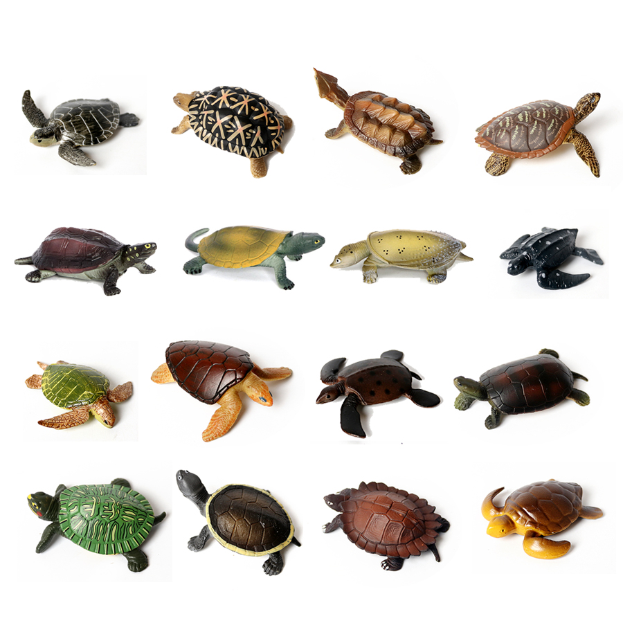 현실적인 미니어처 해양 생물 바다 거북이 모델, 해양  - Aquarium Decor 리뷰 및 가격